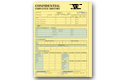 Employee History Folder Yellow Imp